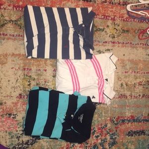 Short sleeve polo shirts